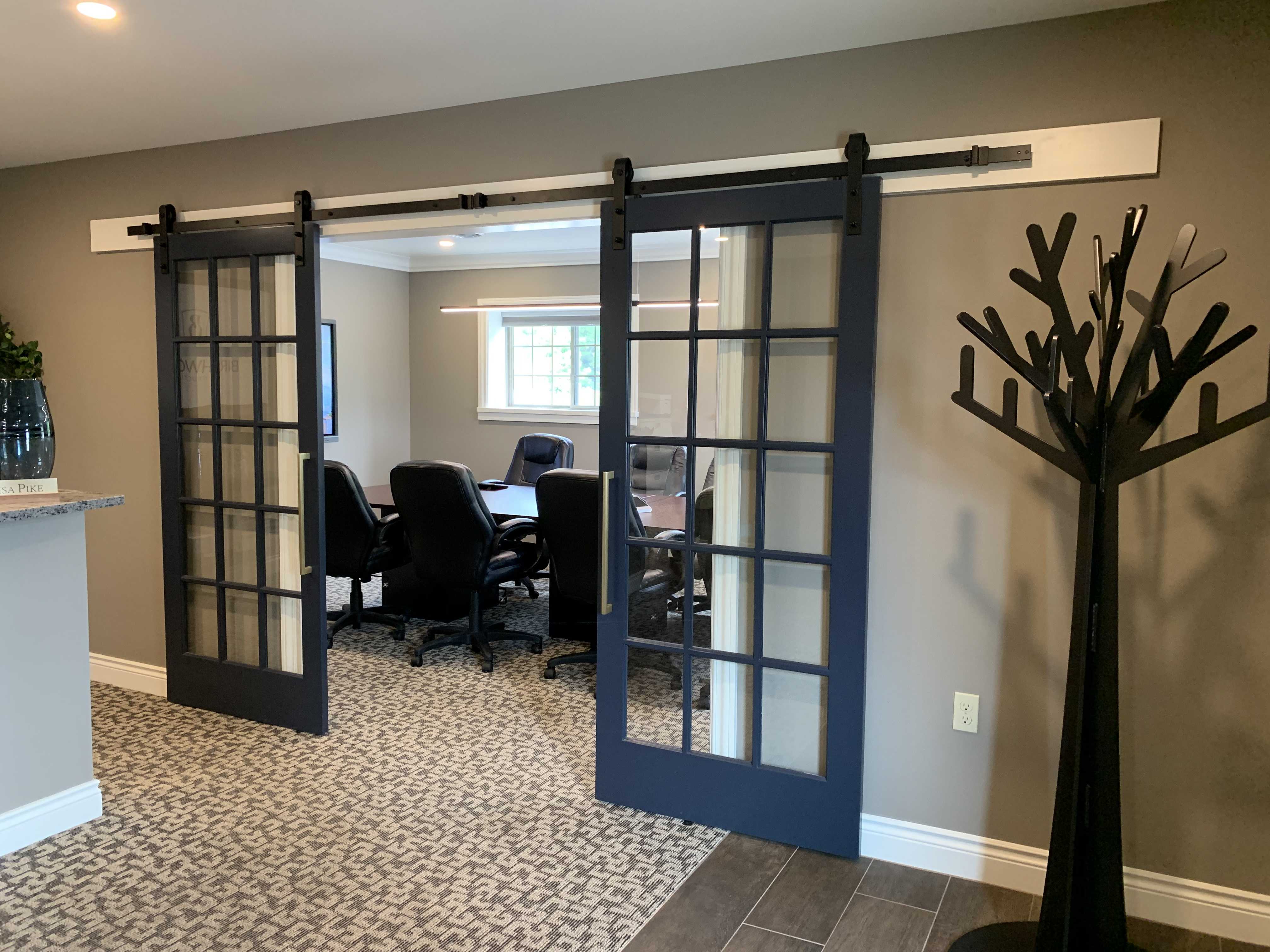 Office Project | Birchwood Construction | JL Miller Interior Design